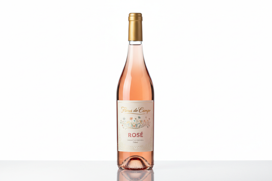 faca um vinho Flores do Campo Rosé 750ml